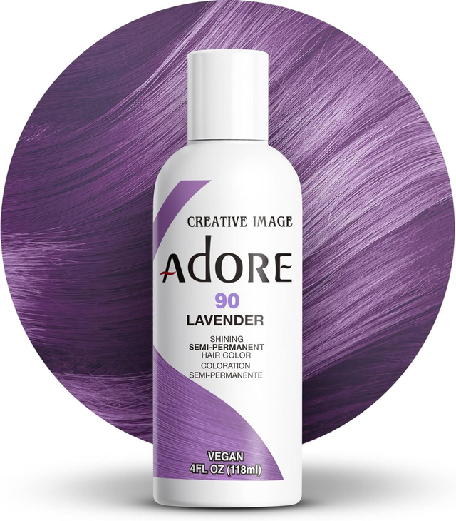 Adore Shining Semi-Permanent Hair Colour 118 ml (90 Lavender)