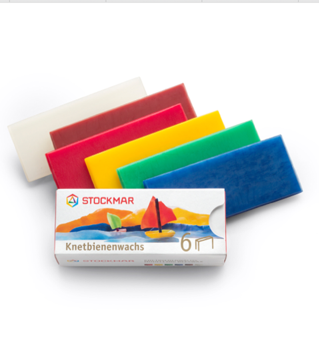 Knetbienenwachs 6 Farben