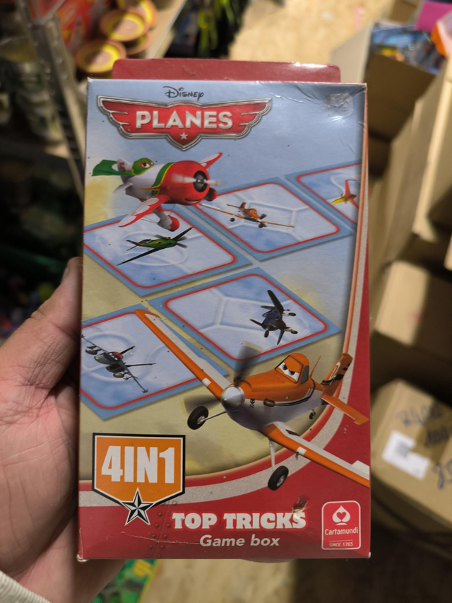 COFFRET PLANES 4 EN 1