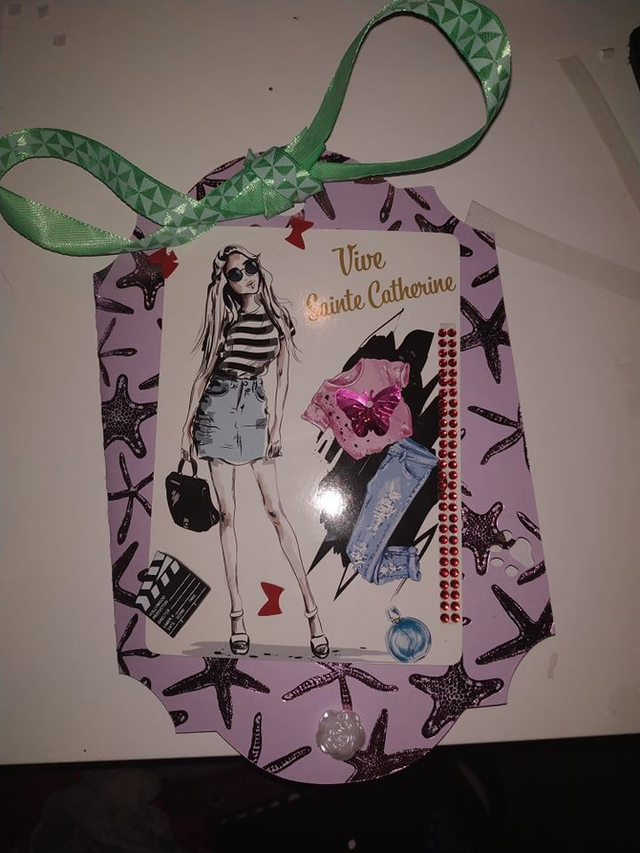 Carte &quot; Sainte Catherine &quot;Z