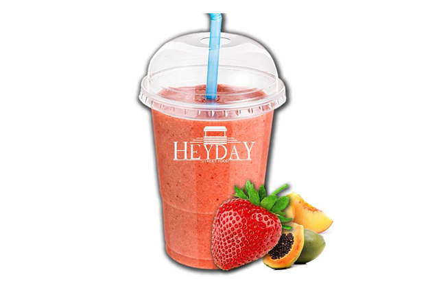 Smoothie Strawberry Del 340ml (Real Fruits)