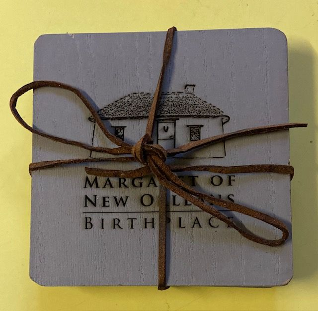 Margaret of New Orleans - Set of Wooden Coasters