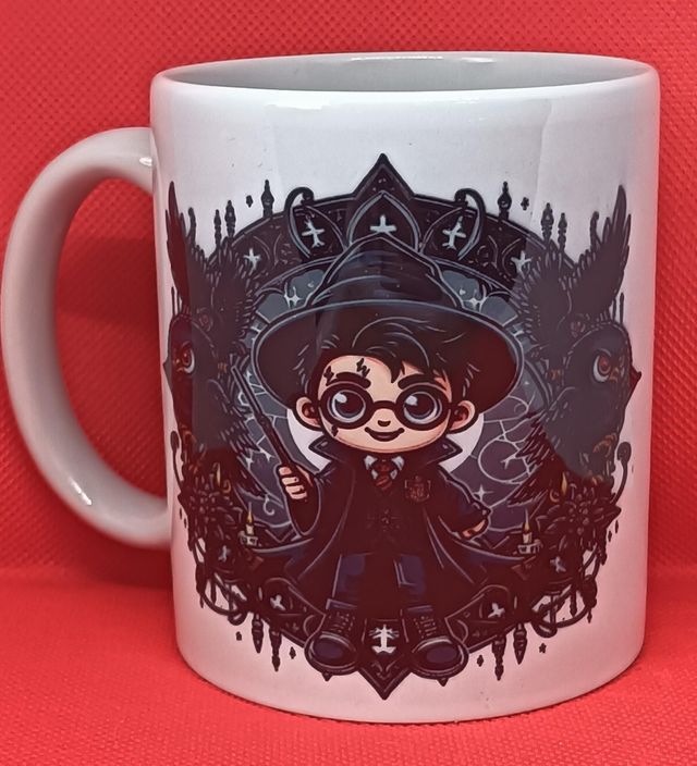 Custom Design Printed Gothic Harry Potter Mug