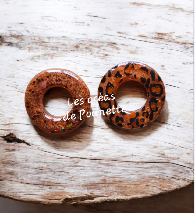 Pampilles rondes réversibles