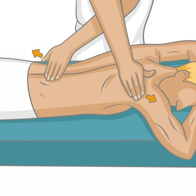 Massage du dos 