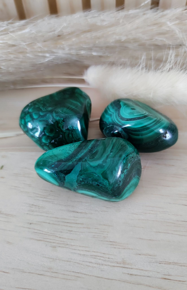 Pierre roulée Malachite 