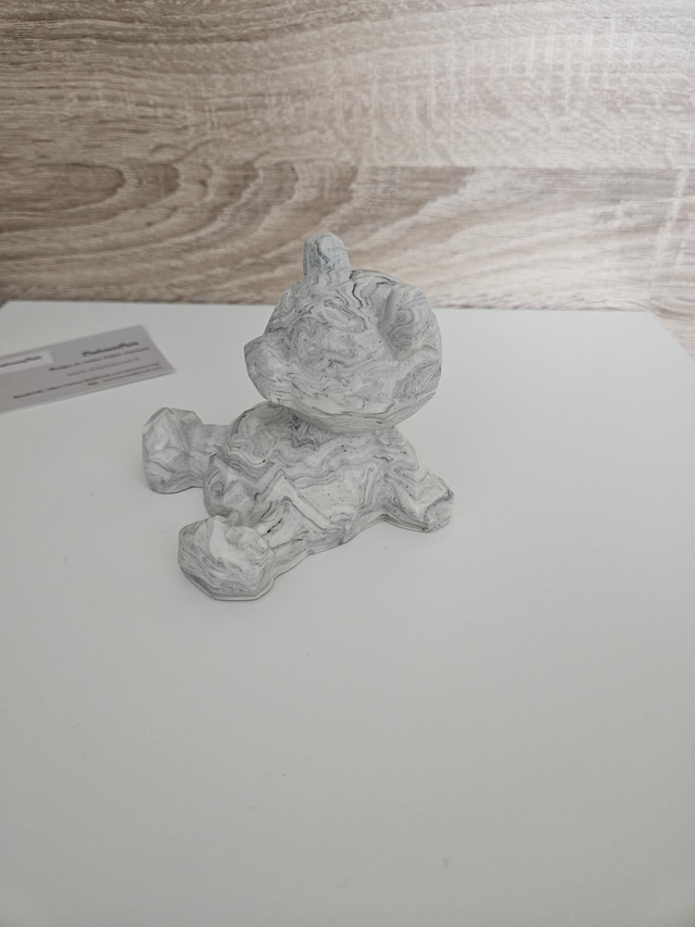 Support téléphone ours gris