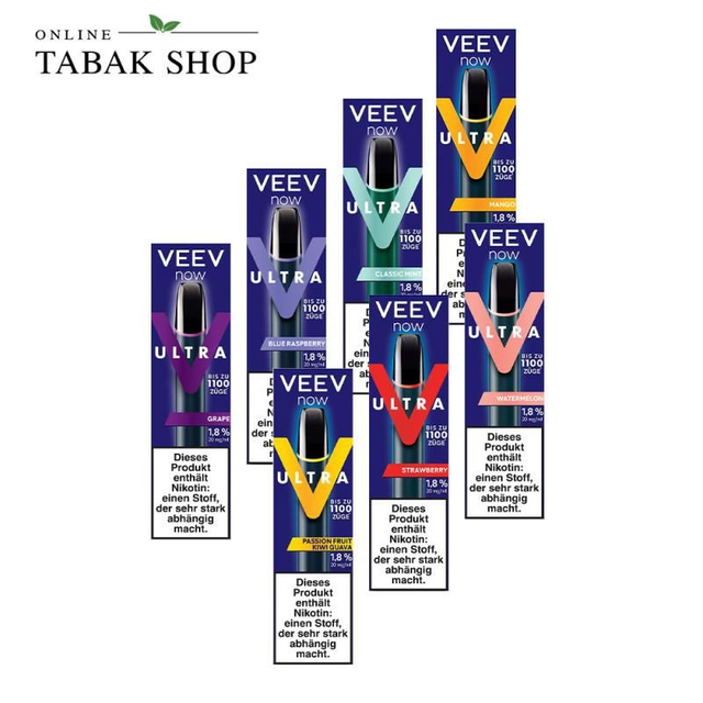 VEEV NOW ULTRA Blue Raspberry Einweg-Vape