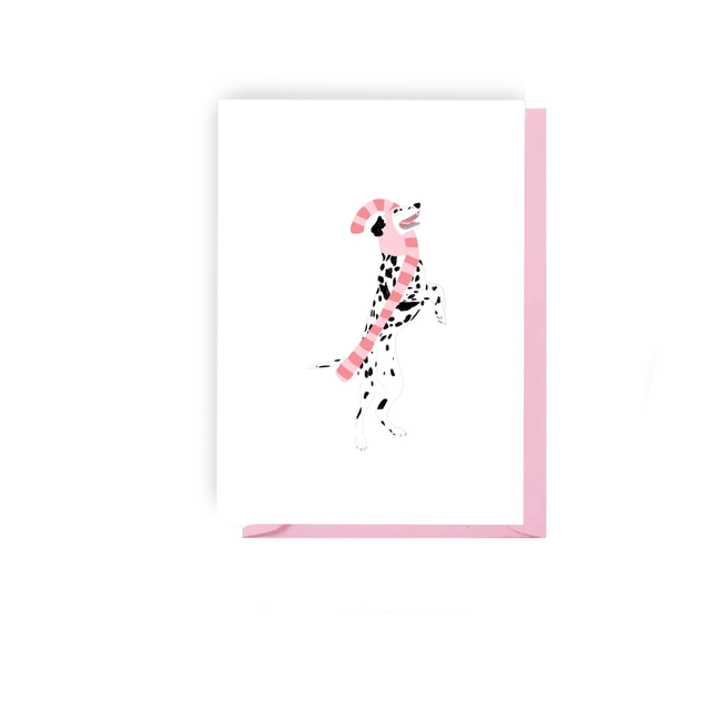 Christmas Pluto - Illustrated Christmas Card  