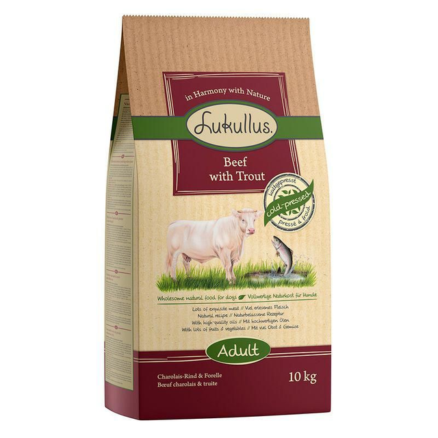 Lukulus 10kg - Rind & Forelle