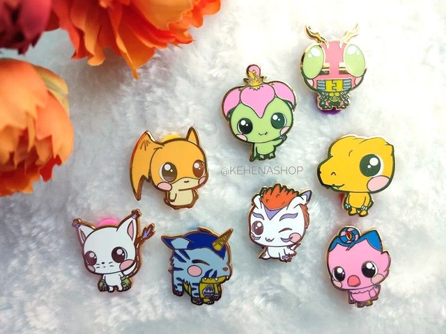 Digimon Hard Enamel Pin