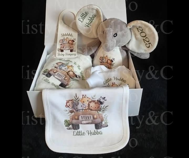 New Baby Giftset - Personalised 