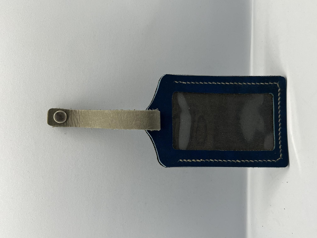 Cuir porte étiquette bagage