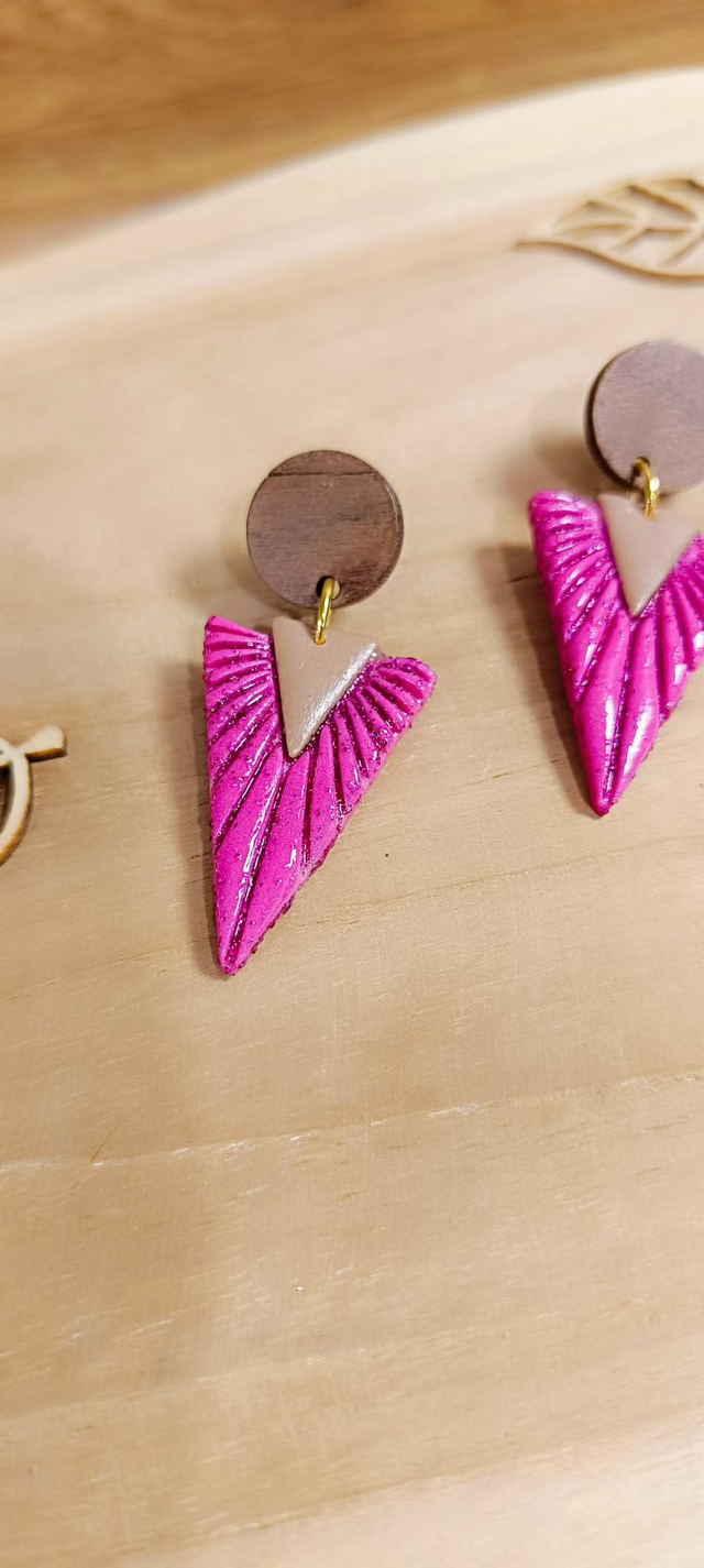 Boucles d'oreilles - Pop Rose