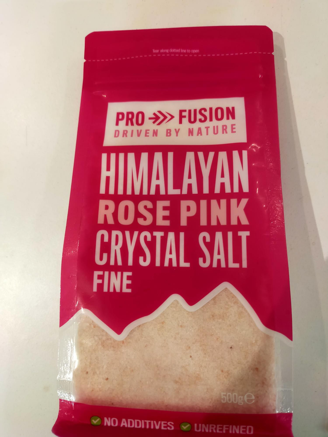  Himalayan Rose Pink Fine Salt 500g (Profusion) 45902