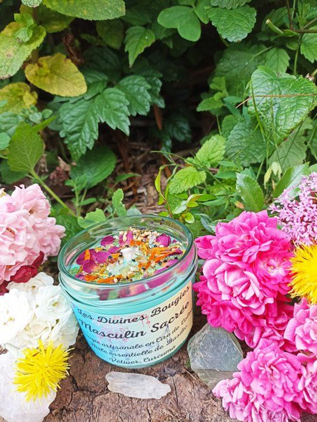 Bougie énergétique Masculin Sacré