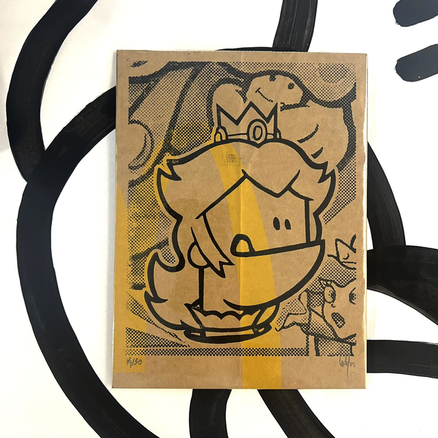 Xylo PEACH McDo 18x24 cm sans cadre