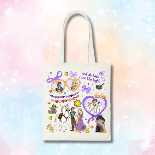 Tote bag Raiponce