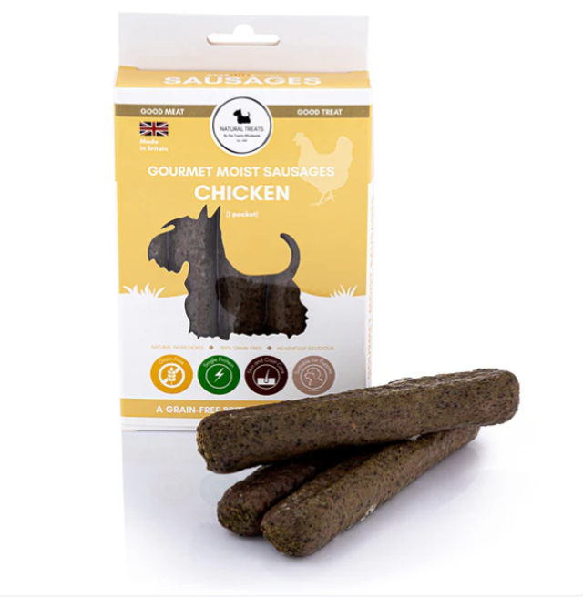 NUTRIMENT NATURAL TREATS - MOIST SAUSAGES CHICKEN