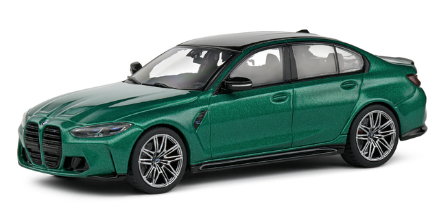 BMW M3 G80 Solido Isle of Man grün 1:43