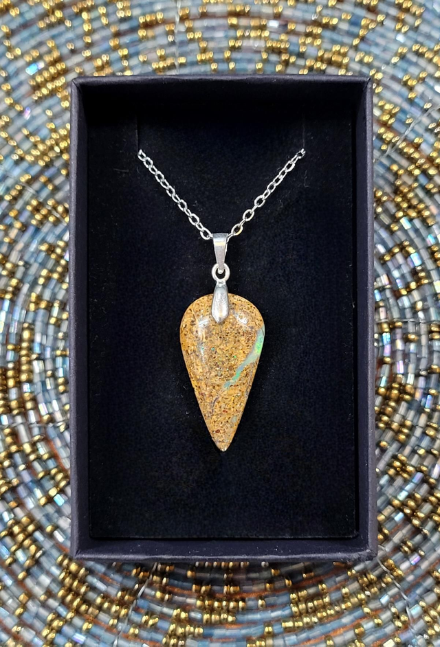 Pendentif Opale Boulder 