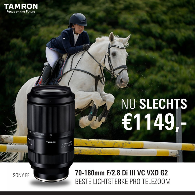 Tamron 70-180mm F/2.8 Di III VC VXD G2 Sony E-Mount