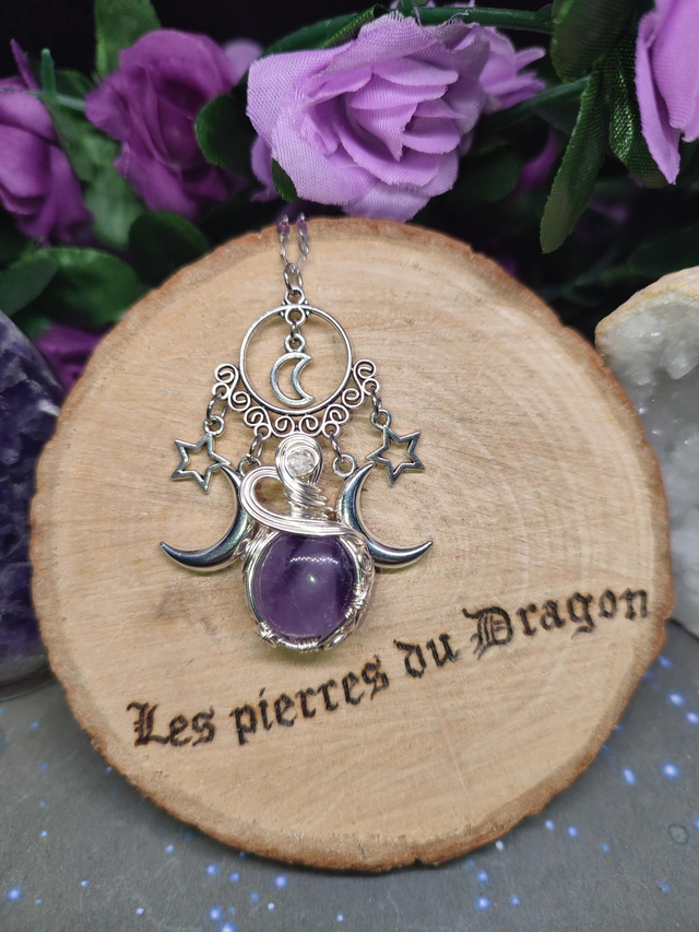 Talisman Magie lunaire - Sceau de la Déesse Voilée