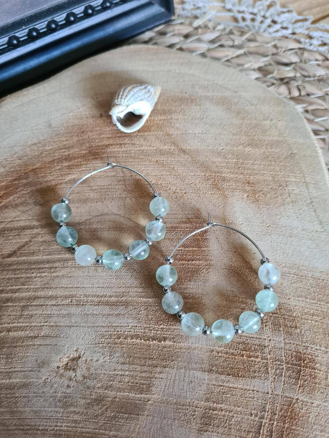 Créoles Fluorite verte