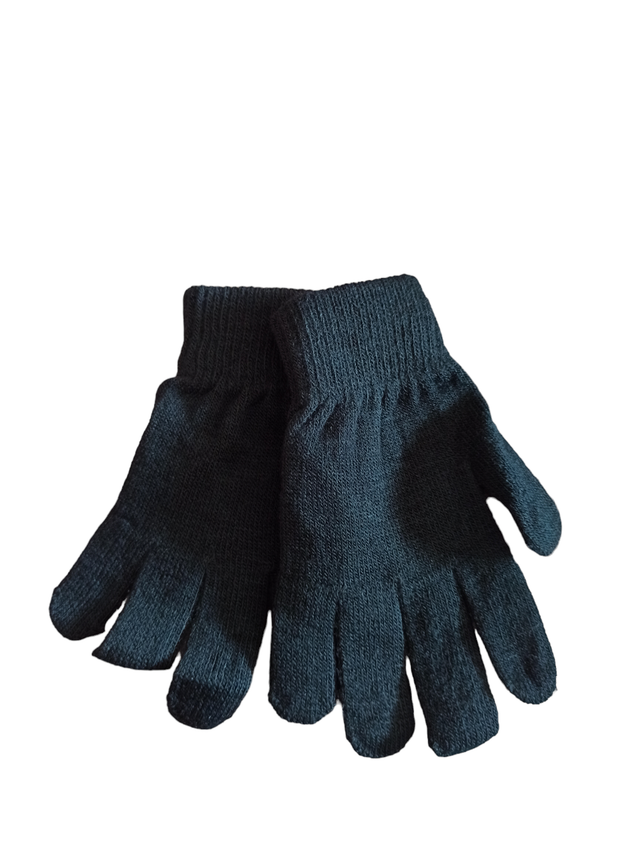 Gants noir 4-8 ans