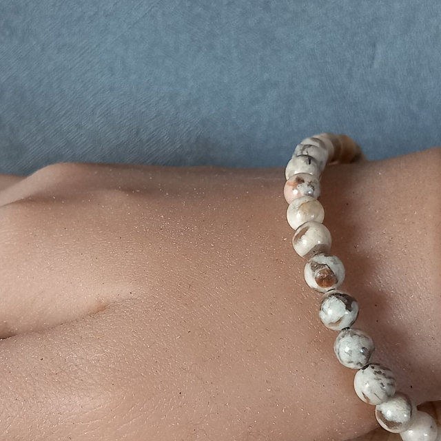 Bracelet ajustable en Feldspath