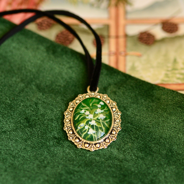 Lily of the Valley Pendant 