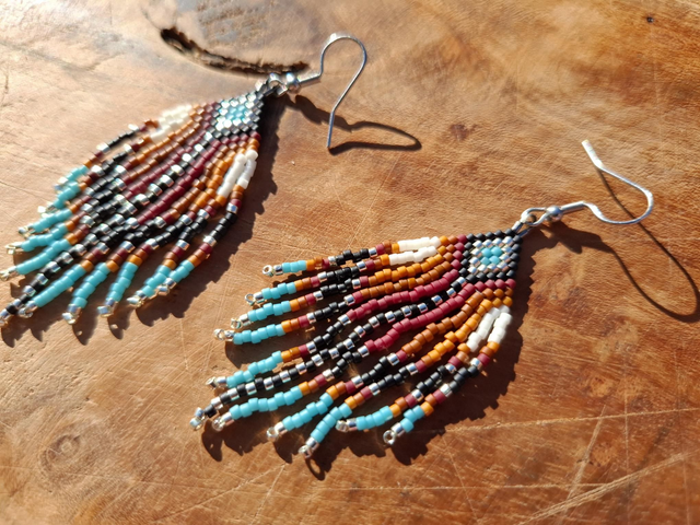 Boucles d'oreilles "Apache"
