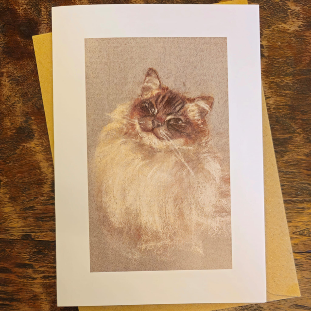 Rachel Wood greetings card 'Ivy' (V1)