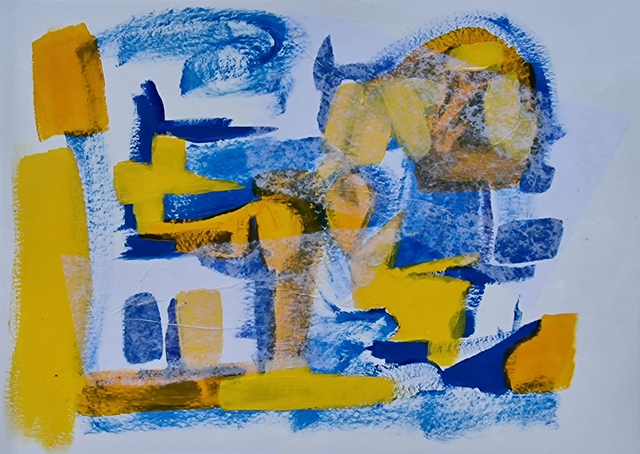 Acrylique sur papier | IL ETAIT UNE FOIS LE SUD