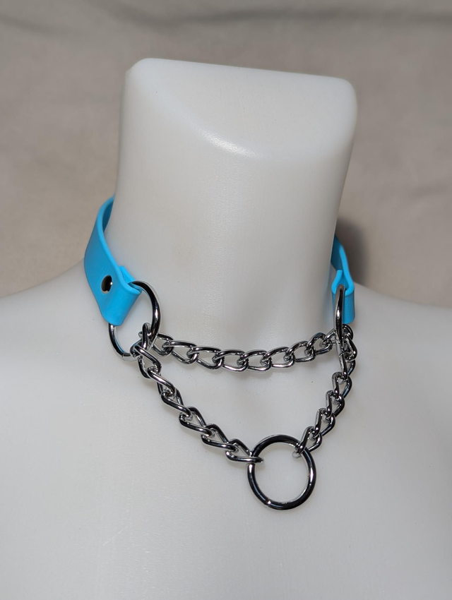 Collier "Odin" bleu skyan 🌱