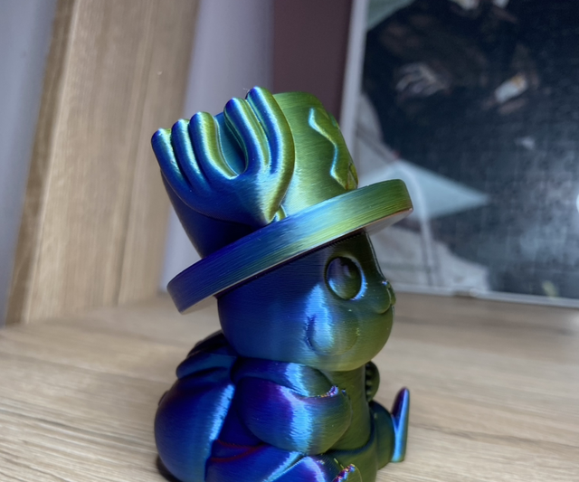 Fanart pla effetto multicolor o glitter