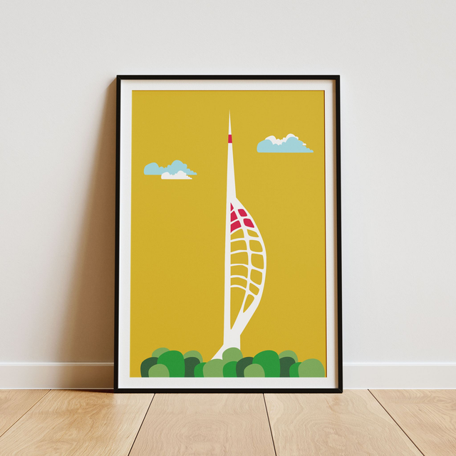Spinnaker Tower Portsmouth Print (A4)
