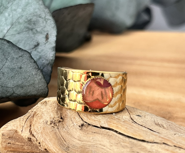 Bague ajustable acier inoxydable 