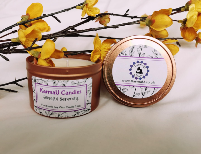 Blissful Serenity Soy Wax Candle