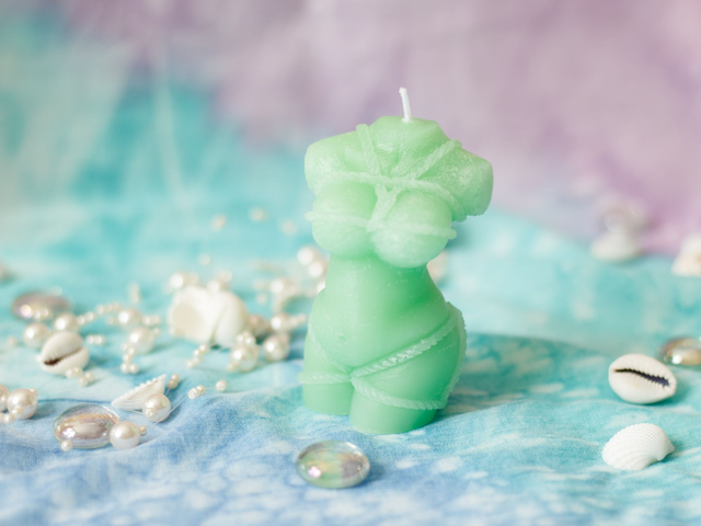 Bougie Ishtar ❧ Pistache