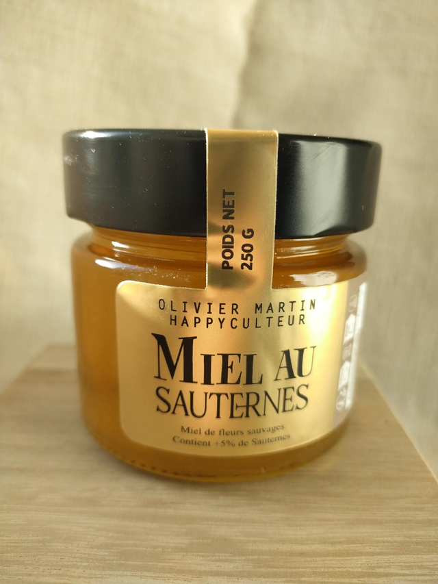 Miel De Fleurs Sauvages Au Sauternes Pot De 250g