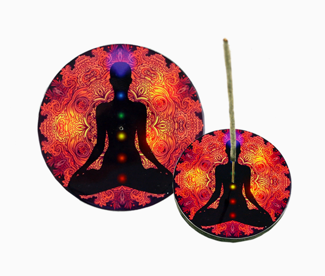 Brule encens bâton en bois " Chakra "