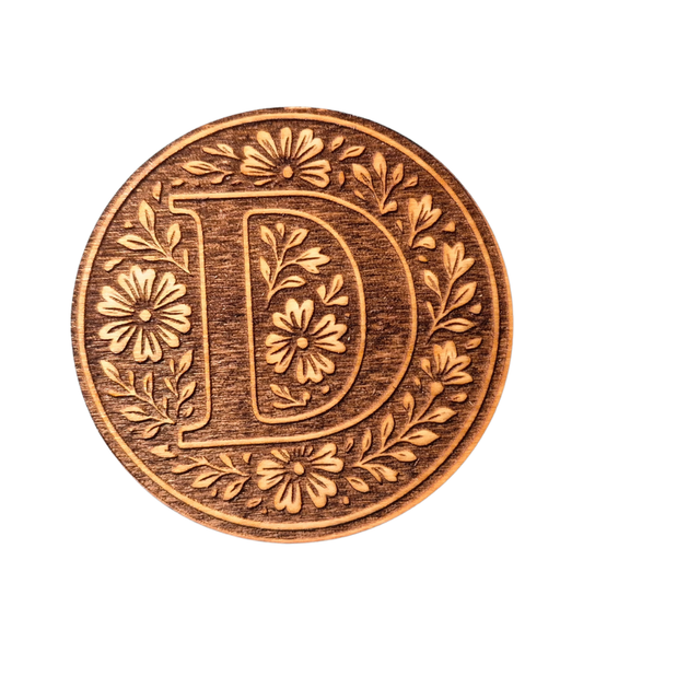 Sous-verre lettre “D” — Pièce de déstockage  