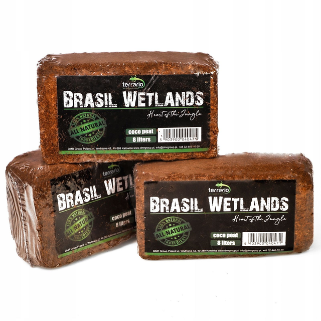 Terrario Brasil Wetlands 7 l 650 g – substrát z kokosových vláken