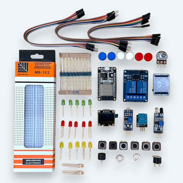 ESP32 IoT-Starter-Kit mit WROOM-32, OLED, DHT11 & PIR – Sofort Loslegen!