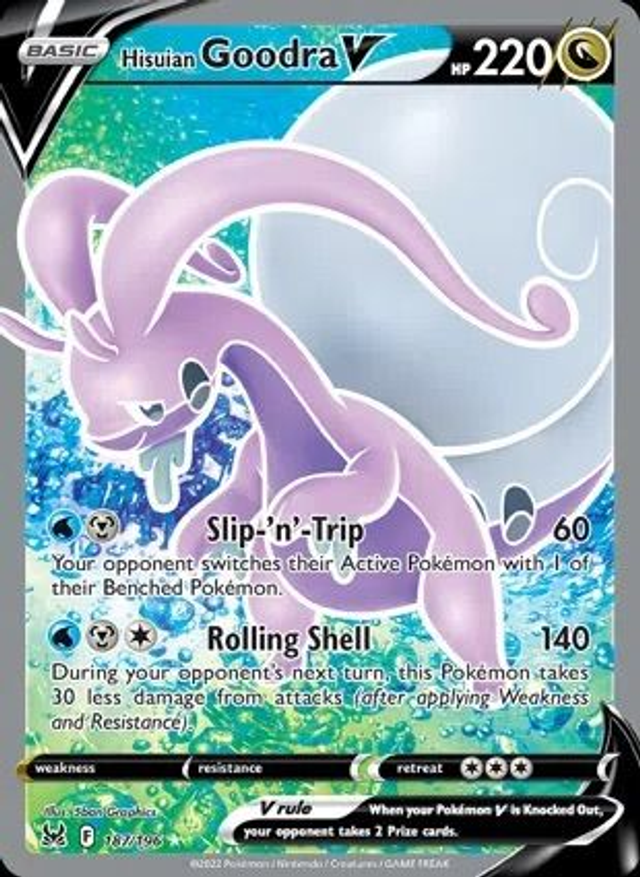 Hisuian Goodra V - 187/196 (Ultra Rare)