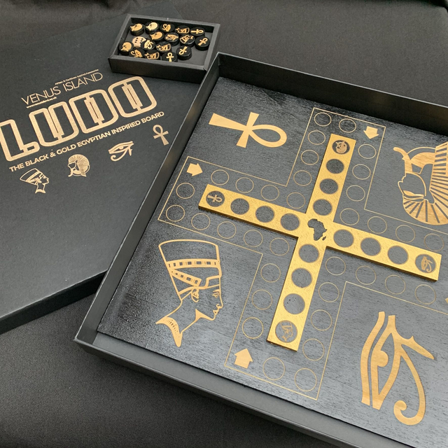 Venus Island Ludo Board: The Egyptian Inspired Edition