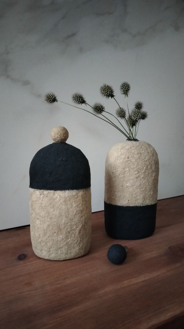 Duo flacons décoratifs 