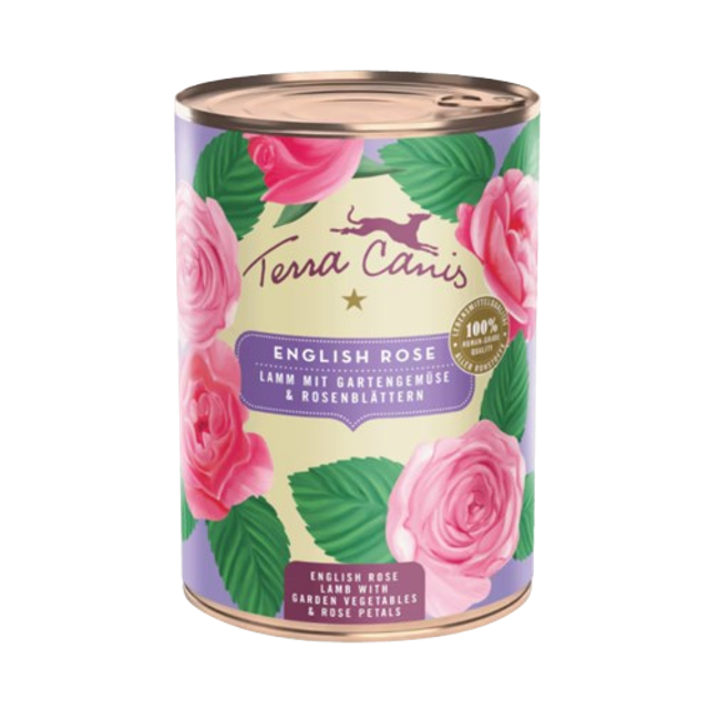 Rose anglaise : agneau accompagné de légumes du jardin et pétales de rose.