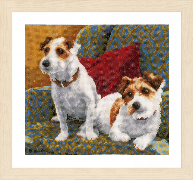 Counted Cross Stitch Kit: Best Friends for Life - Lanarte